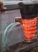 中頻淬火設(shè)備對斗齒進行透熱熱處理