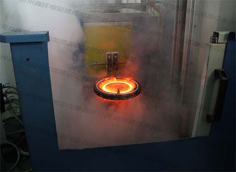 高頻淬火電源對(duì)高鐵車(chē)軸的淬火處理